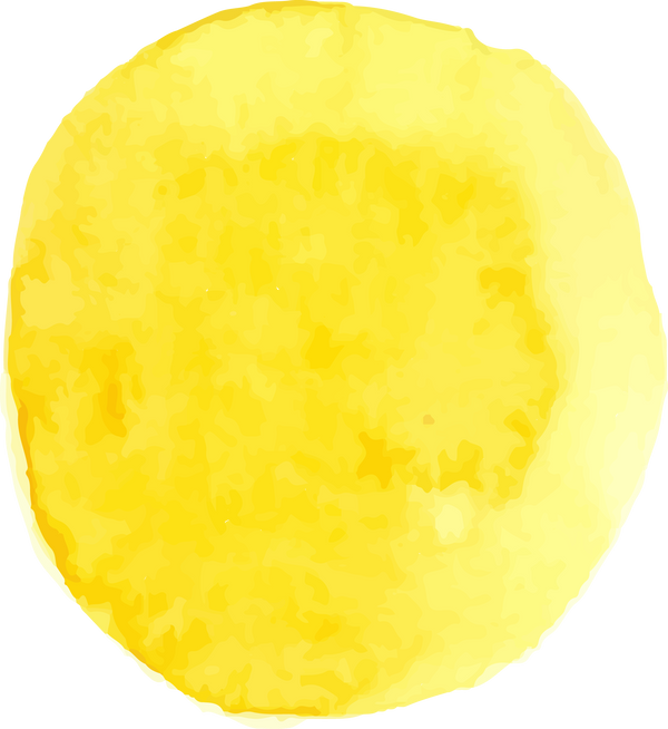 Yellow Watercolor Splotch
