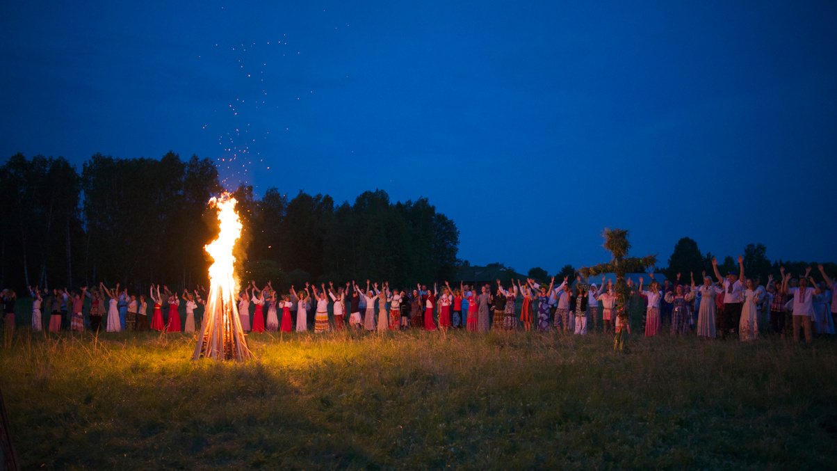 Ritual fire worship